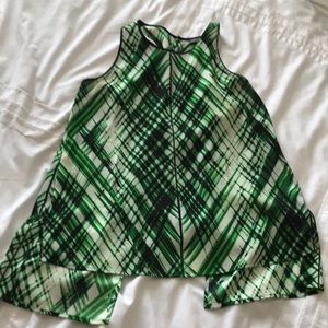 Vince Camuto Women’s Silk open back tank, M